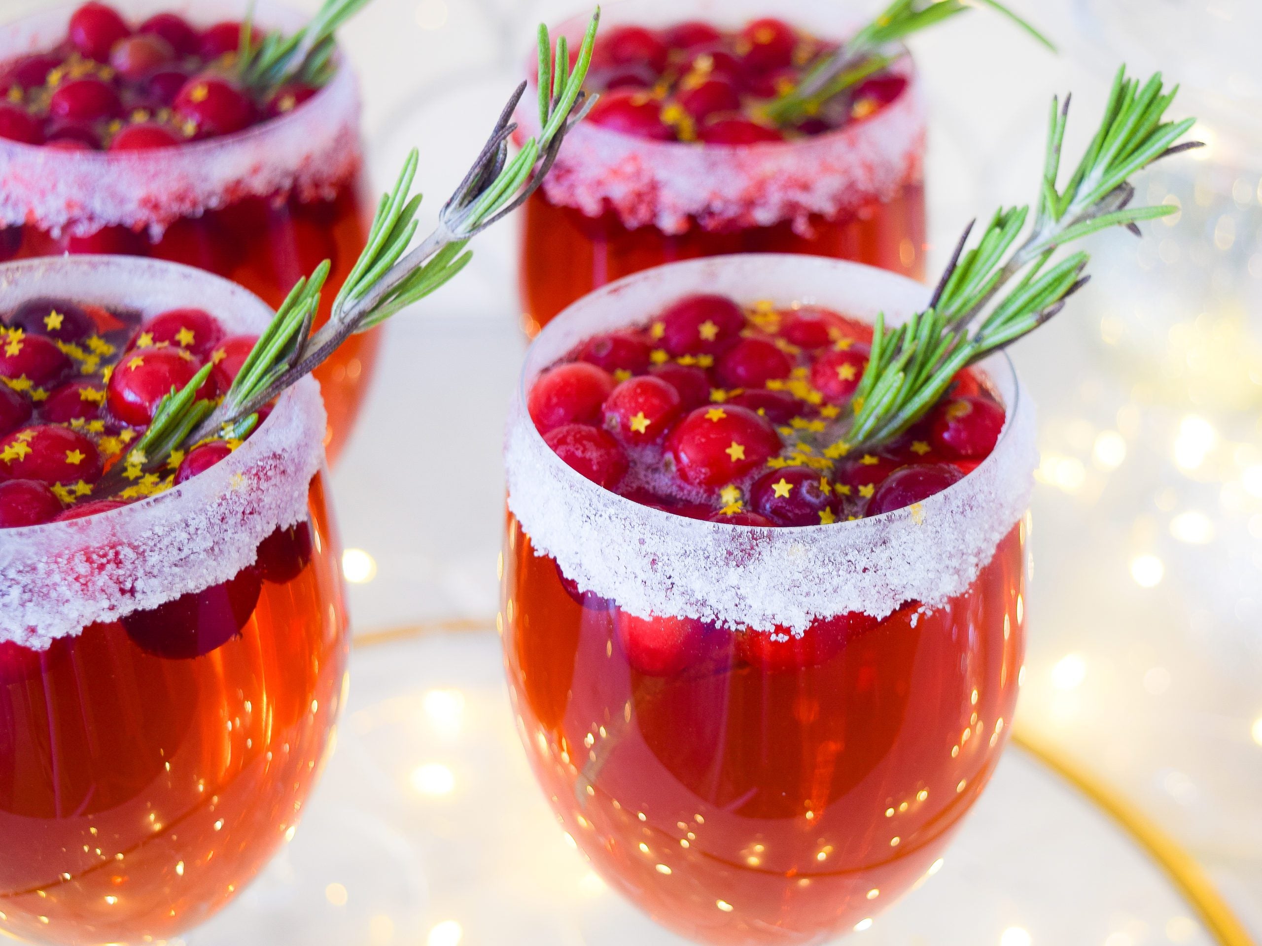 Holiday Magic: Snow Globe Cocktails