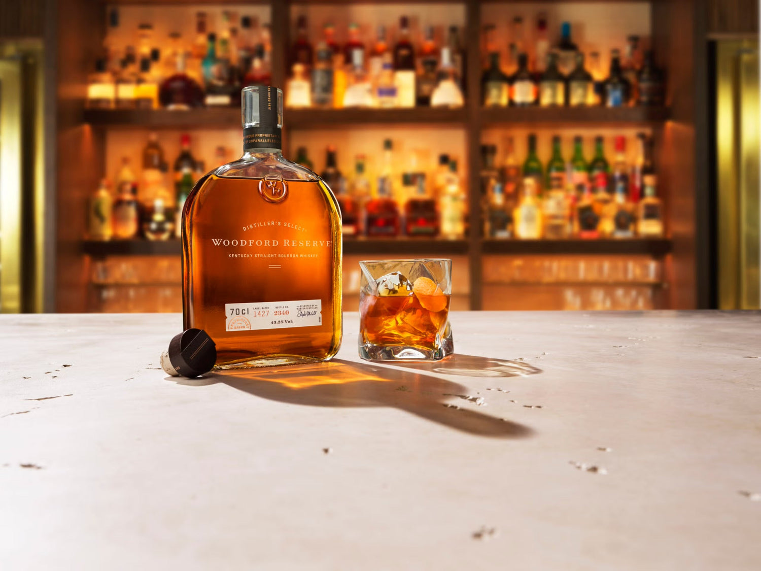 Discover the Elegance of Woodford Reserve Bourbon & Double Oaked Bourbon Bundle - 750ML