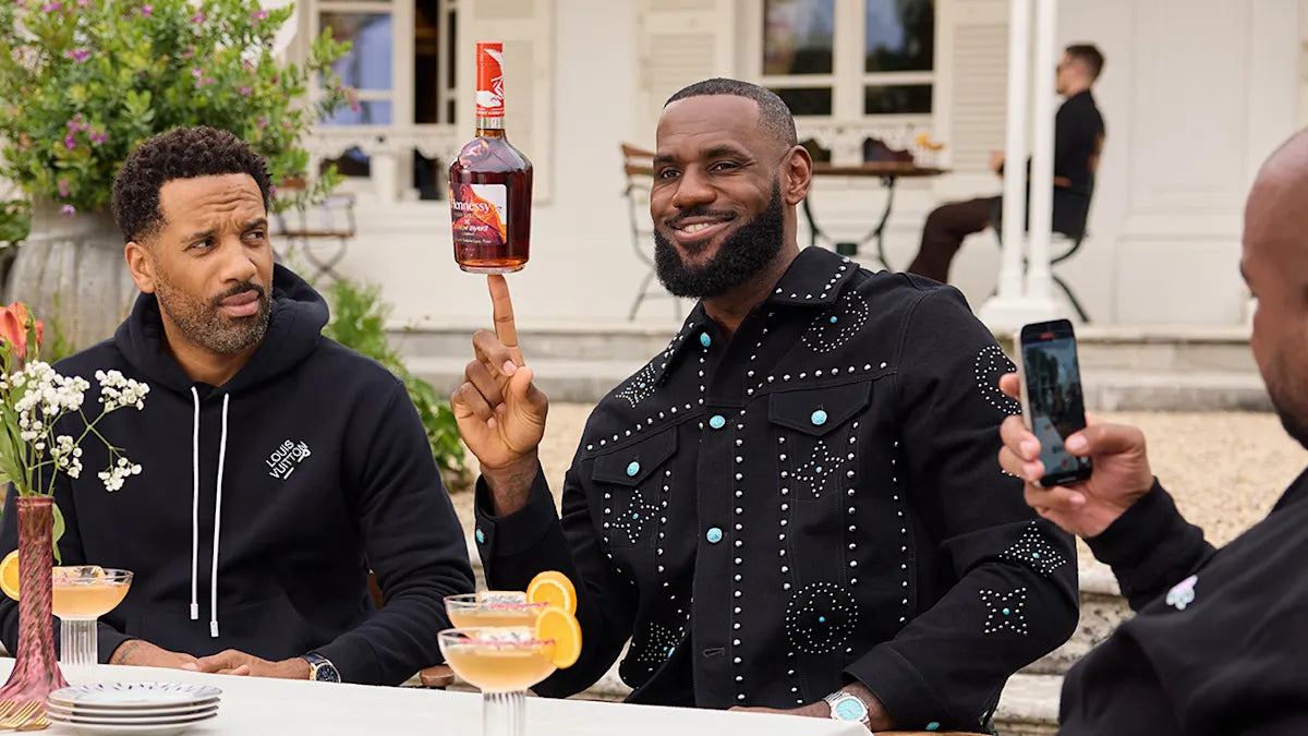 LeBron James new Hennessey