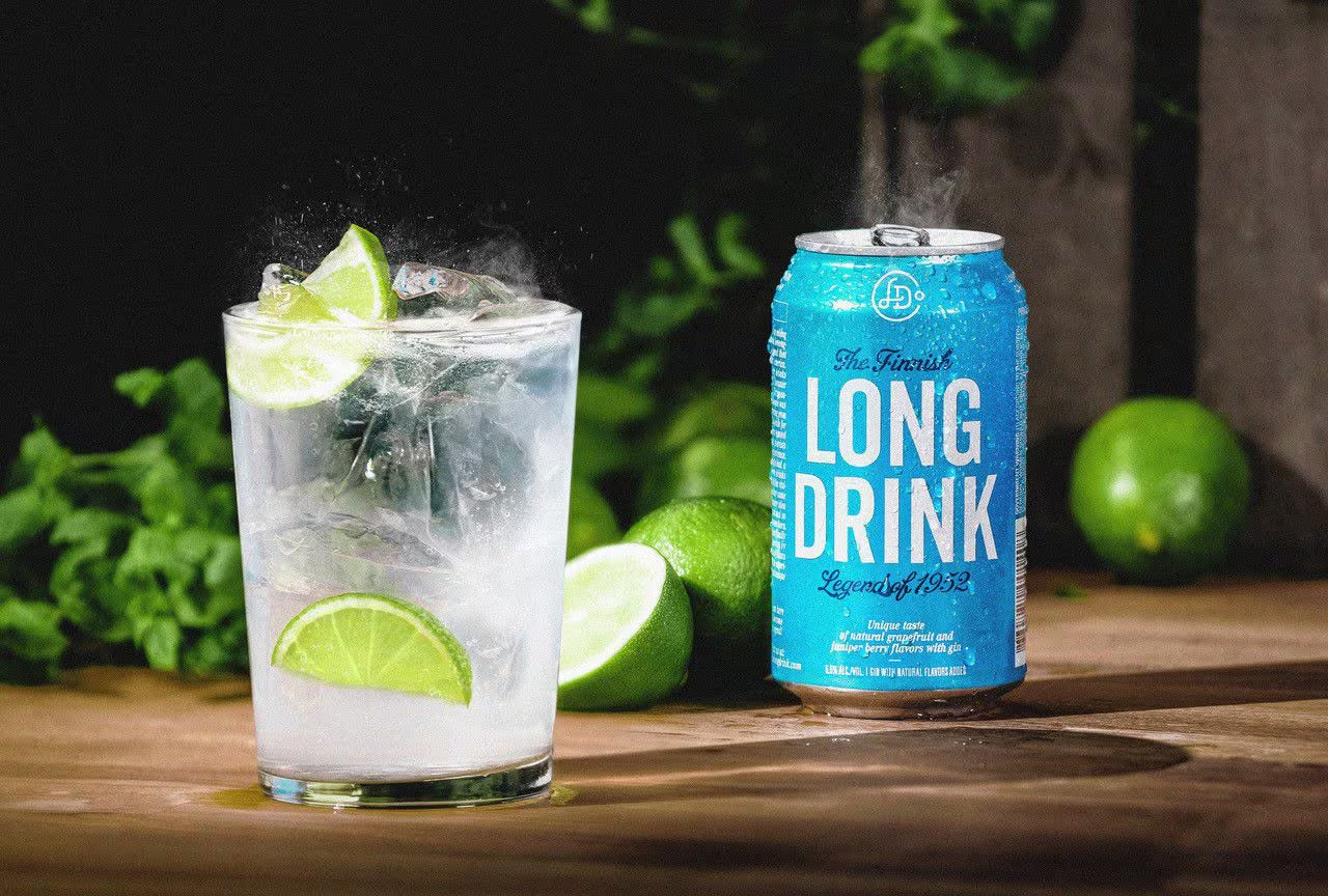  Finnish Long Drink Variety 4 Pack - A Refreshing Cocktail in Every Can