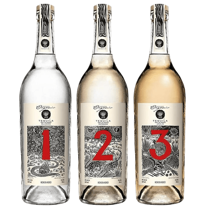 123 Organic Tequila Collection - 750ML – Real Liquor