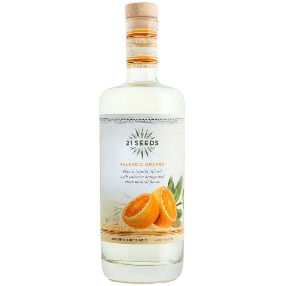 21 Seeds Valencia Orange Tequila - 750ML