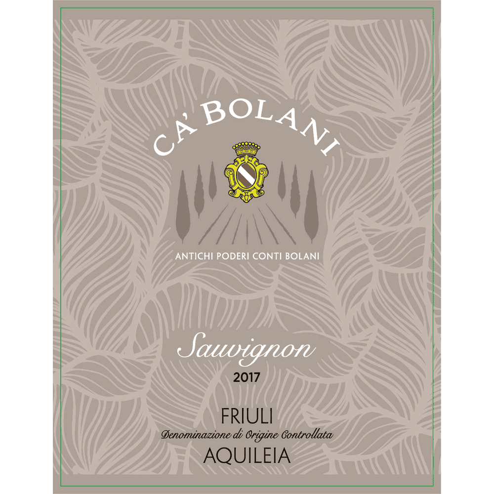 Ca'Bolani Friuli Aquileia Sauvignon Blanc 750ml 