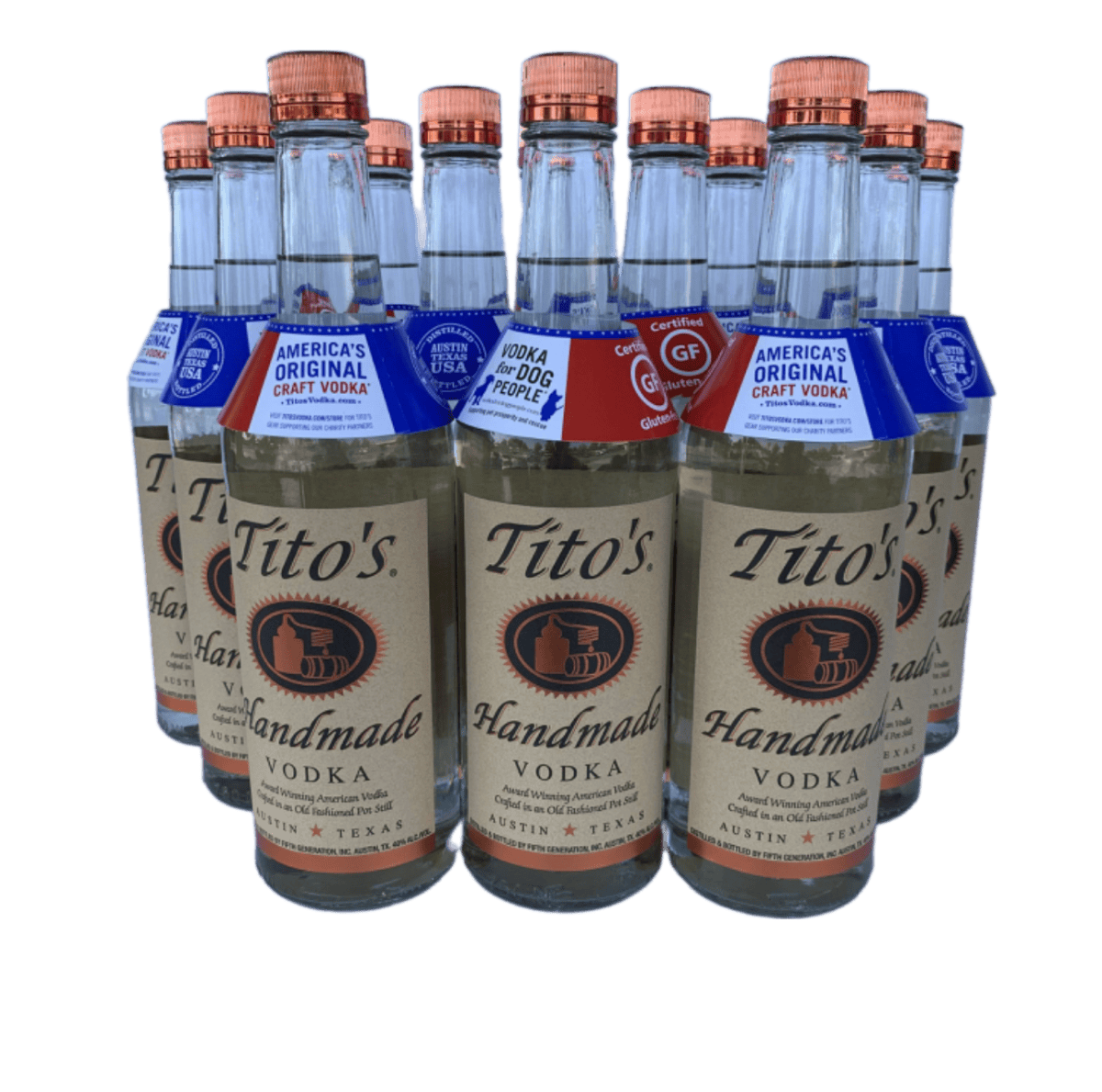 Tito’s Handmade Vodka 12-Pack Bundle 