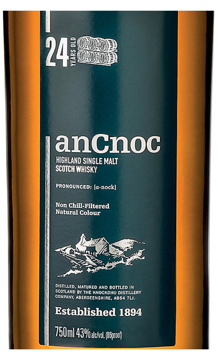 AnCnoc 24 Years Old - 750ML