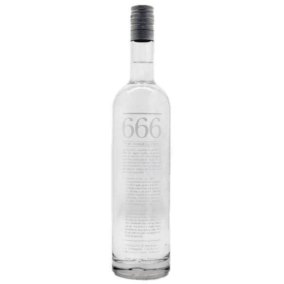 666 Pure Tasmanian Vodka - 750ML Vodka