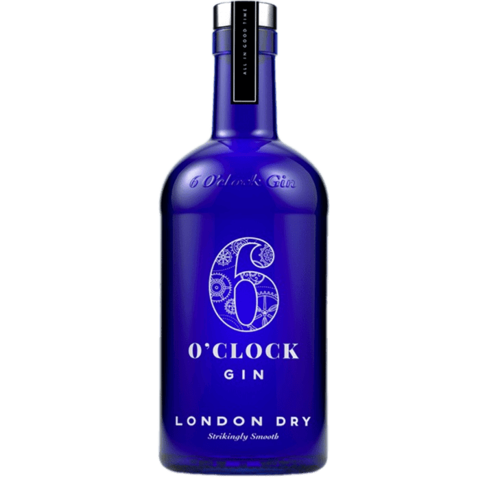 6 O'Clock Gin London Dry - 750ML Gin