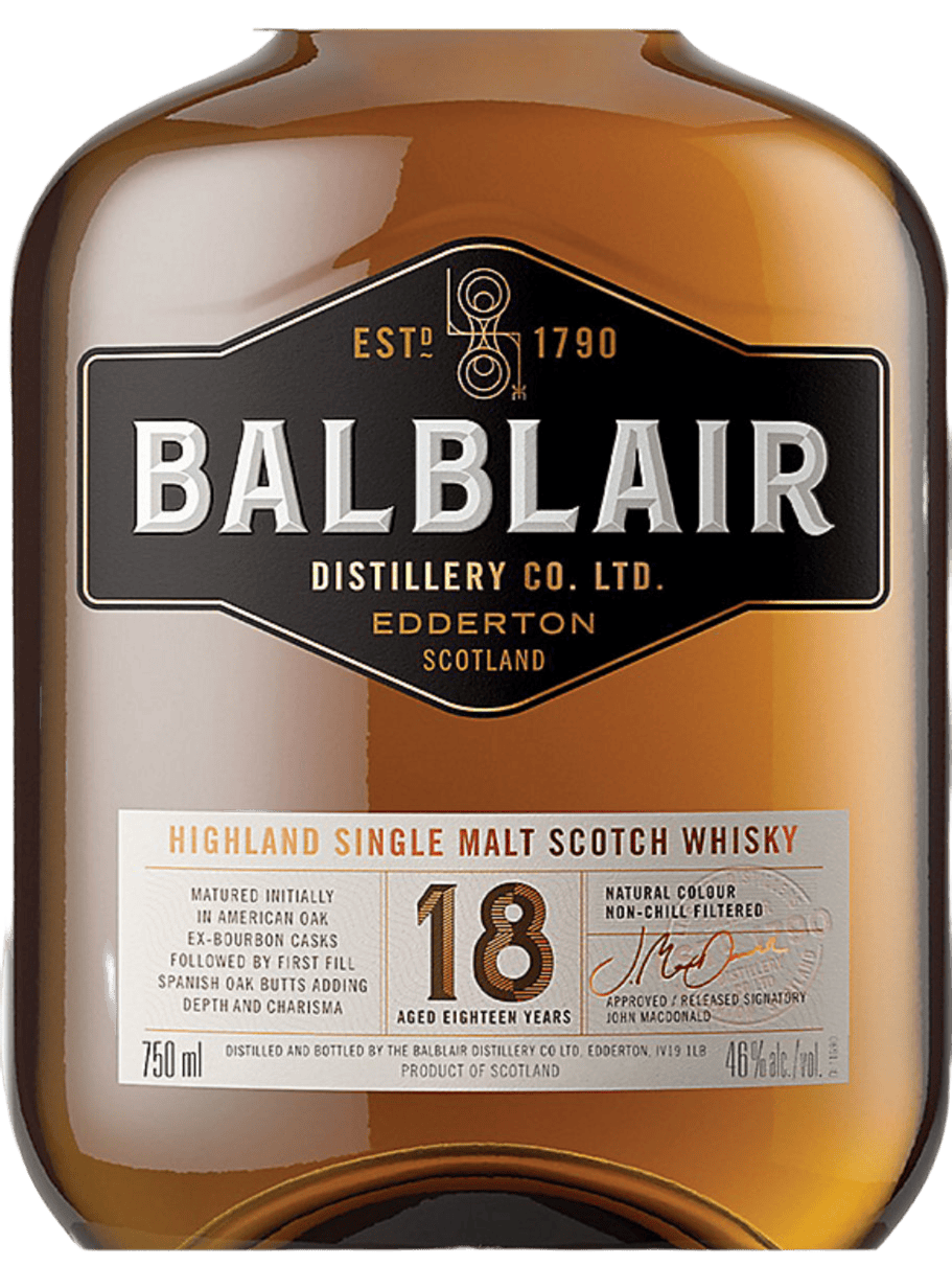 Balblair 18 Year Old - 750ML