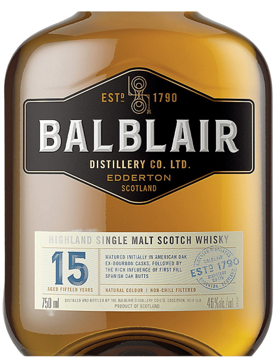 Balblair 15 Year Old - 750ML