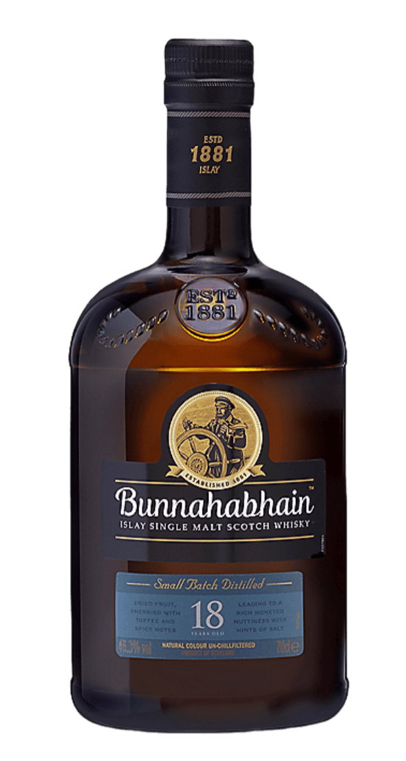 Bunnahabhain 18 Year Old Single Malt Scotch Whisky 92.6 - 750ML