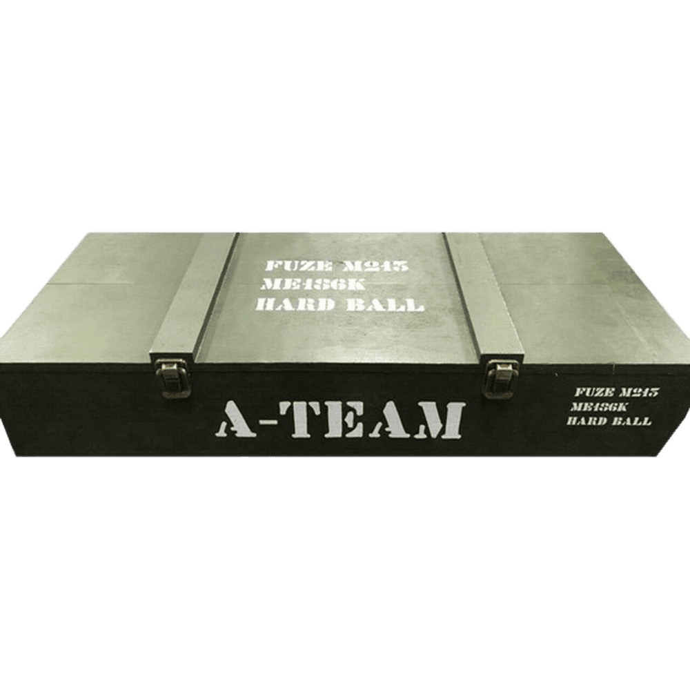 A-Team SWAT Vodka Box with Grenades - 750ML Vodka