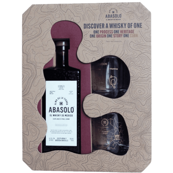 Abasolo Ancestral Corn Whiskey Gift Set - 750ML Whiskey