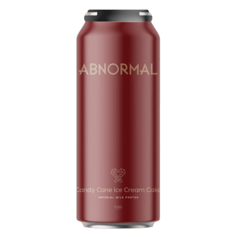 Abnormal Candy Cane Ice Cream Cake Imperial Milk Porter Beer 4pk