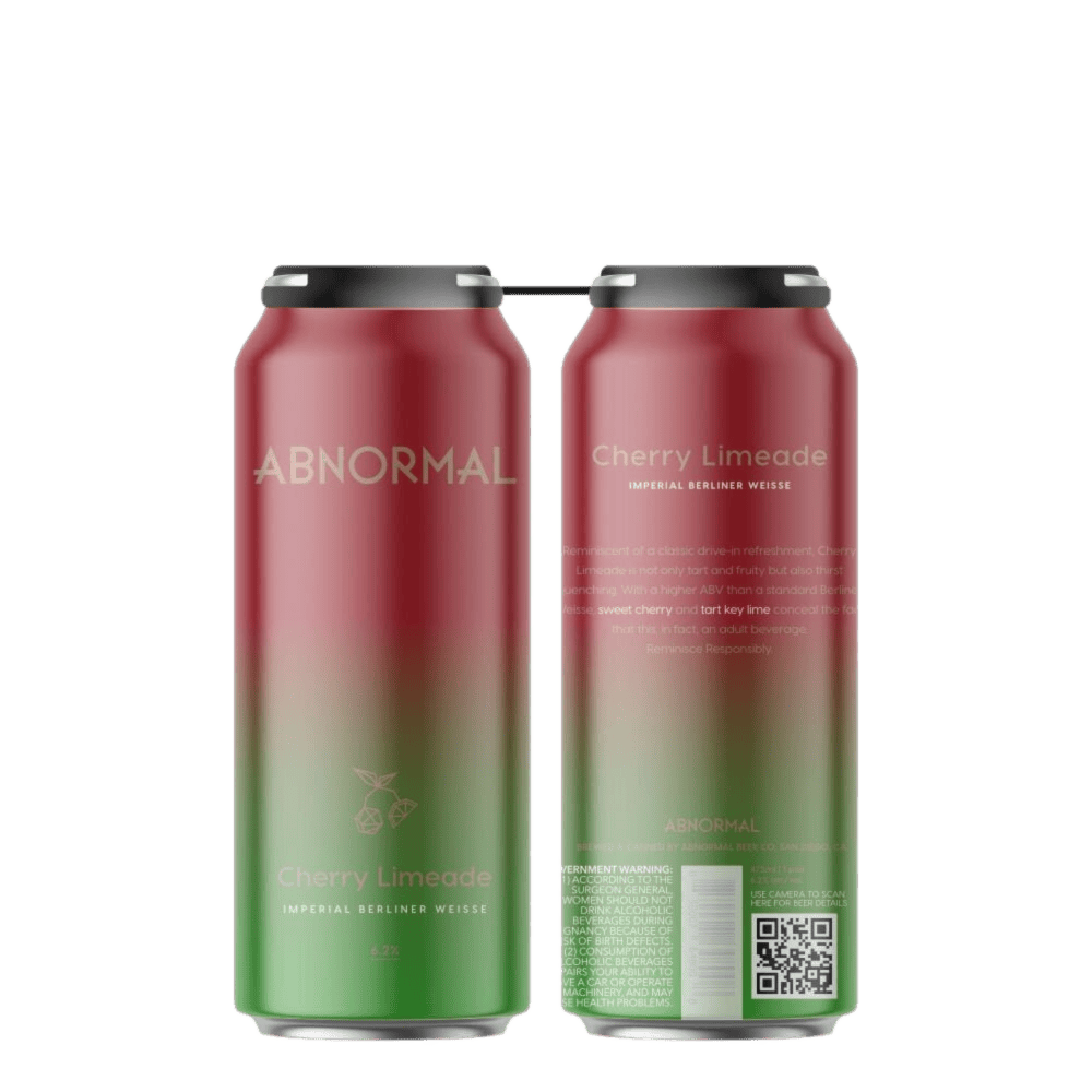 Abnormal Cherry Limeade Imperial Berliner Weisse Beer