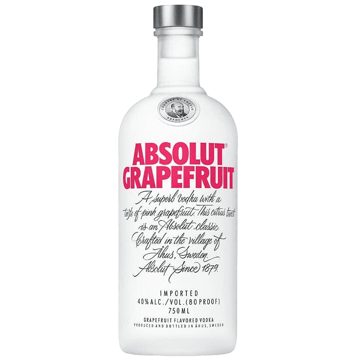 Absolut Grapefruit Flavored Vodka - 750ML Vodka