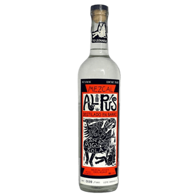 Alipus Mezcal San Miguel Sola Destilado en Barro Mezcal Joven - 750ML Mezcal