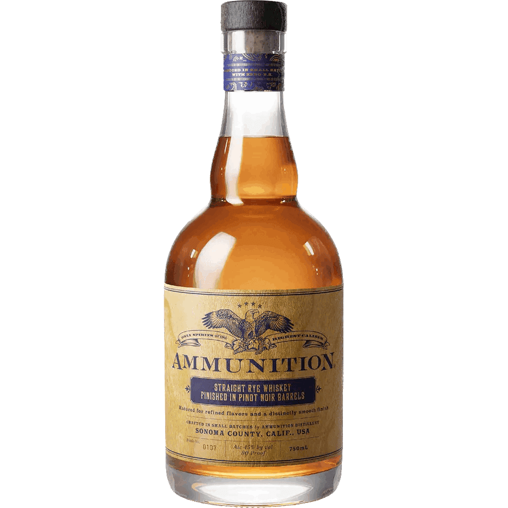 Ammunition Straight Rye Whiskey - Real Liquor