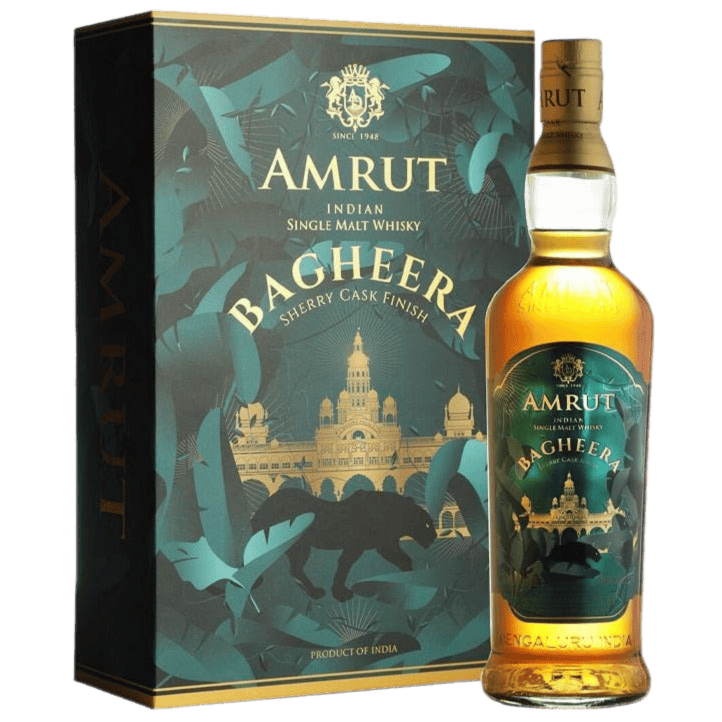 Amrut Bagheera Indian Single Malt Whisky -750ML Whiskey