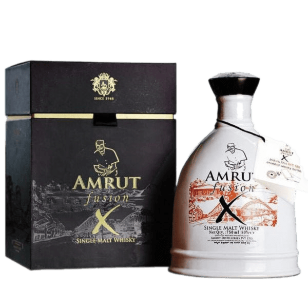 Amrut Fusion X Indian Single Malt Whisky -750ML Whiskey