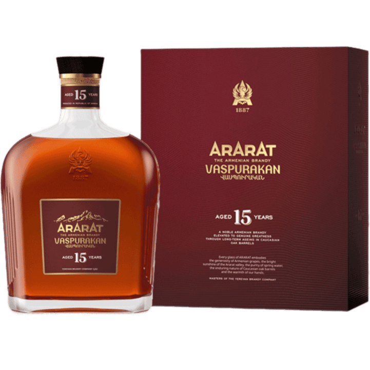 Arat Vaspurakan 15 Year Brandy - 750ML Brandy