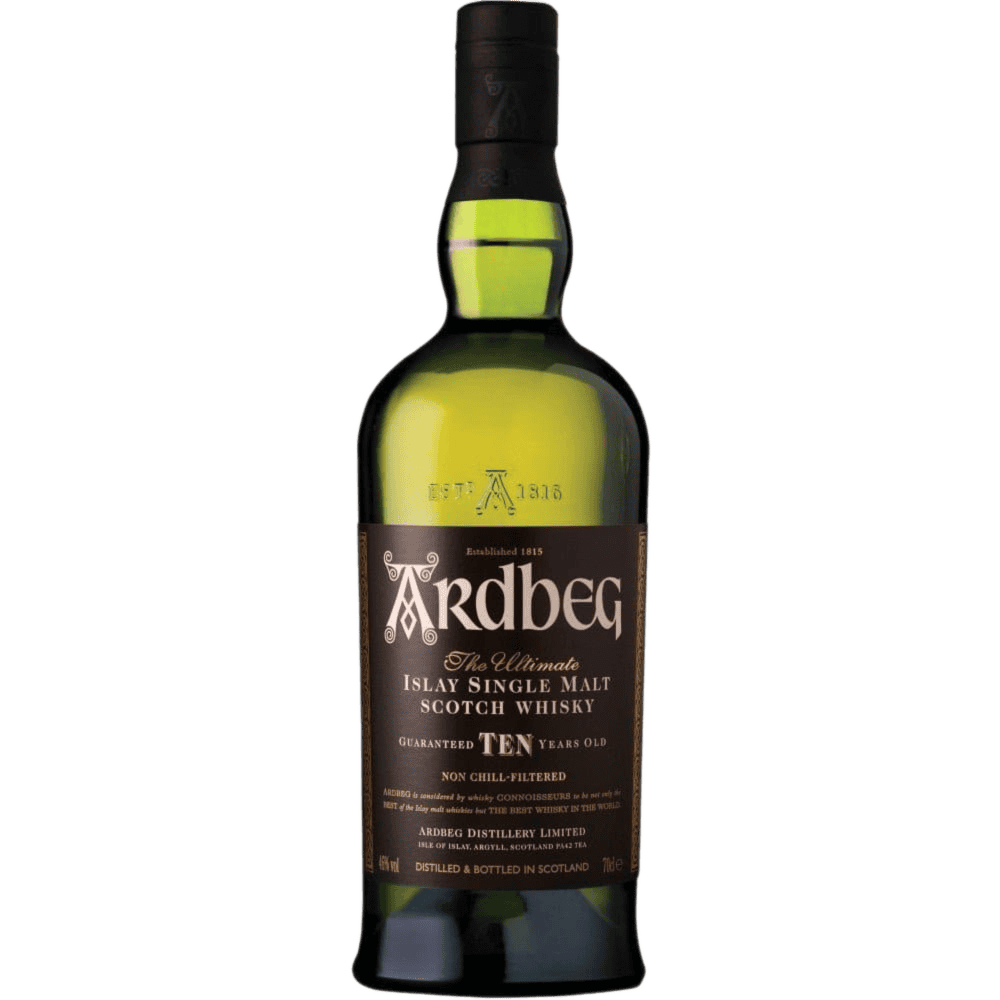 Ardbeg 10 Year Old Single Malt Scotch Whisky - 750ML