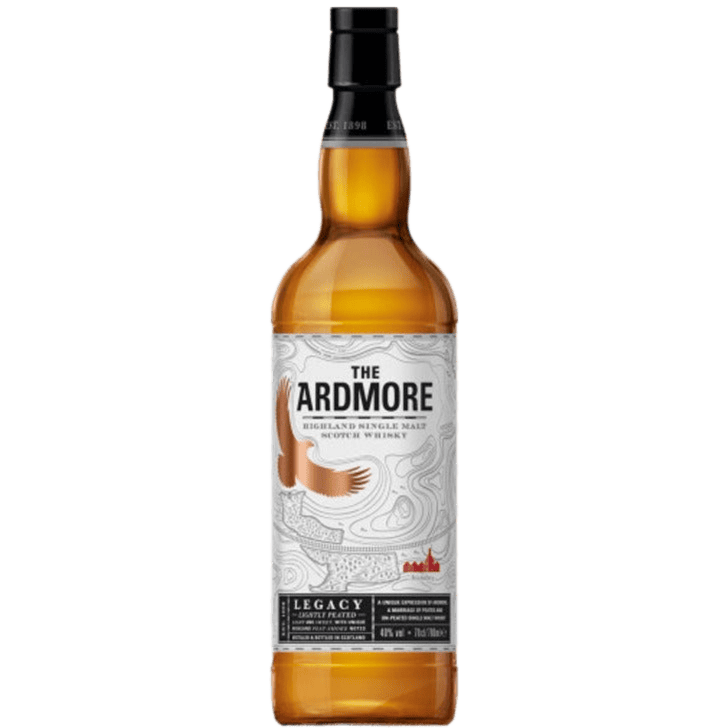 Ardmore Single Malt Scotch Legacy Lightly Peated - 750ML Scotch Whiskey