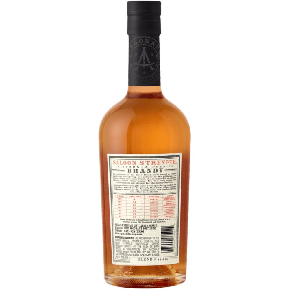 Argonaut Saloon Strength  - 750ML Brandy