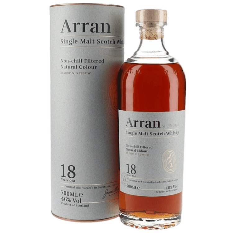 Arran Single Malt Scotch 18 Year - 750ML Whiskey