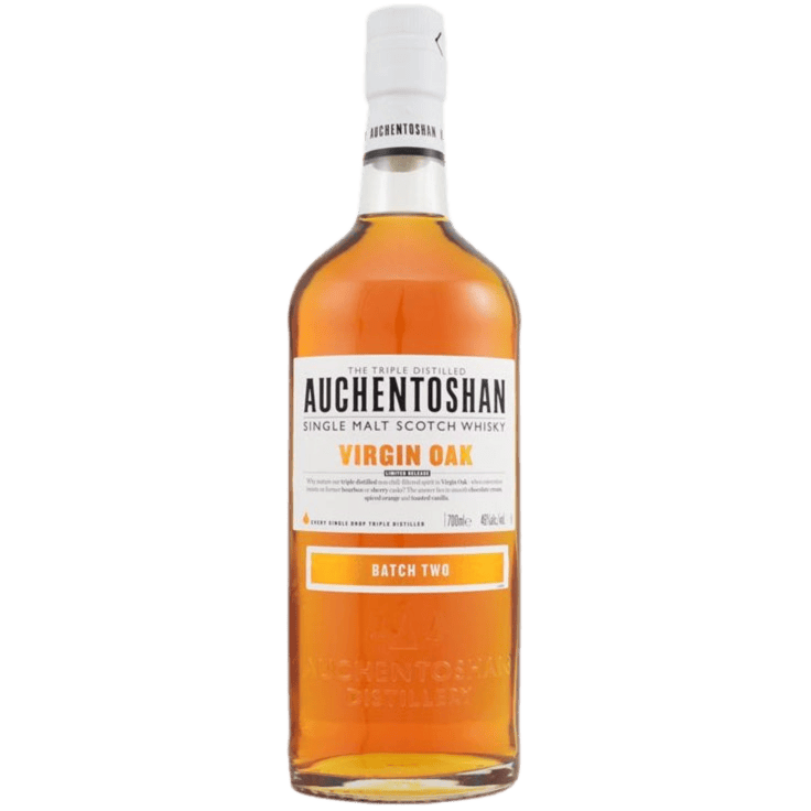 Auchentoshan Single Malt Scotch Virgin Oak Limited Release Batch Two - 750ML Whiskey