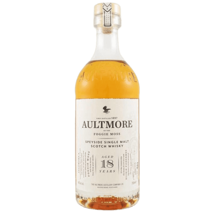 Aultmore Single Malt Scotch 18 Yr - 750ML Whiskey