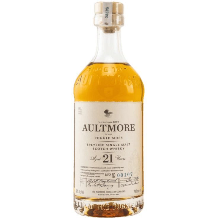 Aultmore Single Malt Scotch 21 Yr - 750ML Whiskey