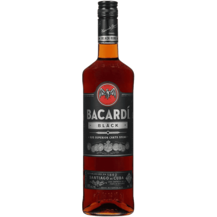 Bacardi Black Rum - 750ML Rum