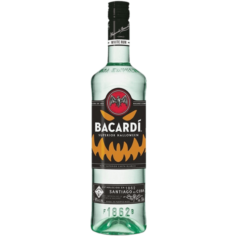 Bacardí Superior Rum Halloween Glow-In-The-Dark Edition - 750ML Rum