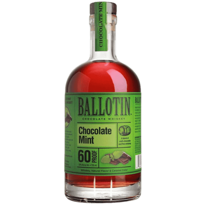 Ballotin Chocolate Mint Whiskey - 750ML Whiskey