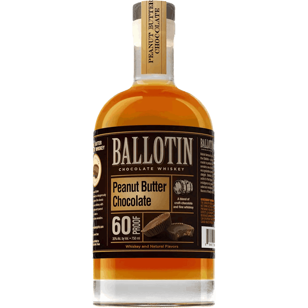 Ballotin Peanut Butter Chocolate Whiskey - Real Liquor