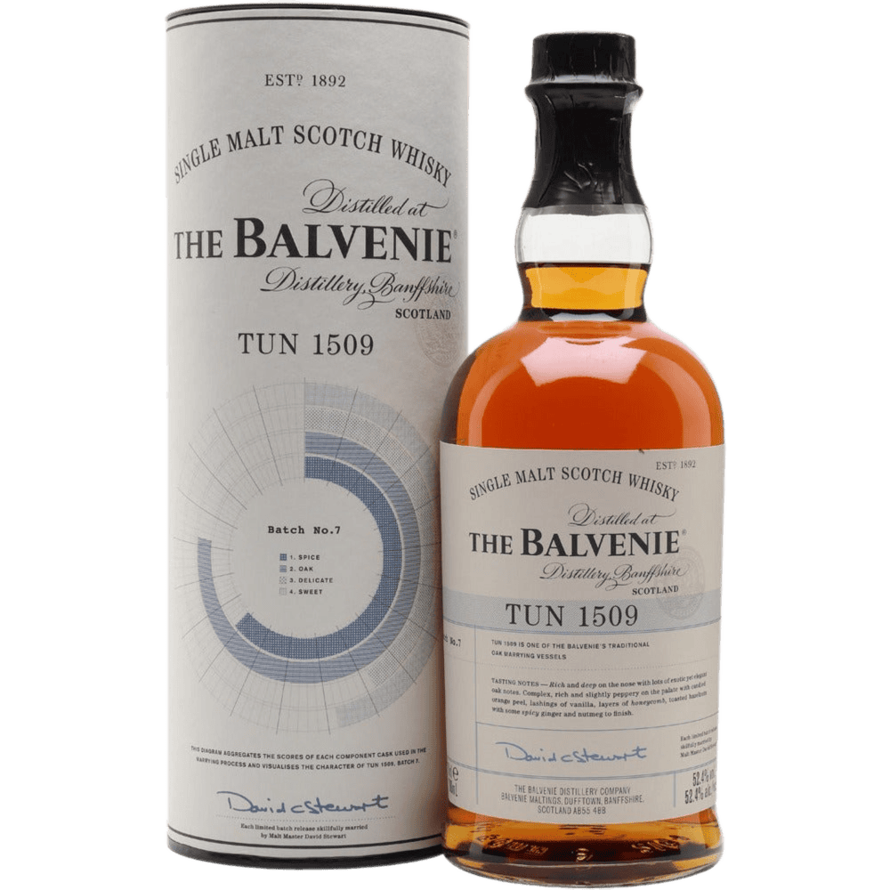 Balvenie Tun 1509 Batch 7 Scotch Whisky - 750ML Whiskey