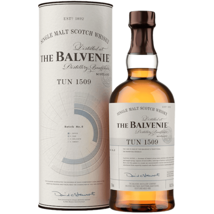 Balvenie Tun 1509 Batch 8 Scotch Whisky - 750ML Whiskey