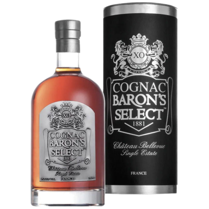 Baron's Select Cognac Xo Extra Chateau Bellevue Single Estate - 750ML Brandy