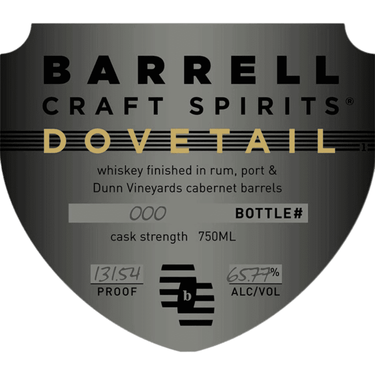 Barrell Craft Spirits Gray Label Dovetail 15 Year - 750ML Whiskey