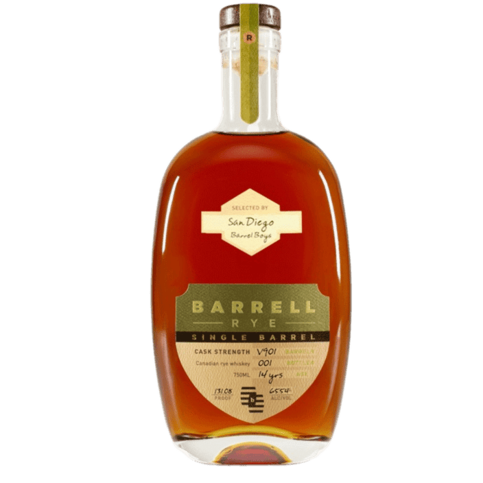 Barrell Craft Spirits Single Barrel Rye #V901 Selected By SDBB -750ML Whiskey