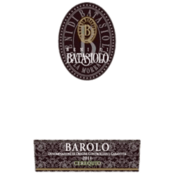 Batasiolo Barolo DOCG Cerequio Nebbiolo - 750ML Wine