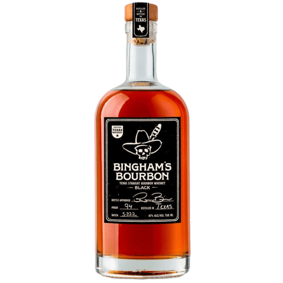 Bingham’s Bourbon Black Texas Straight Bourbon by Ryan Bingham - 750ML 