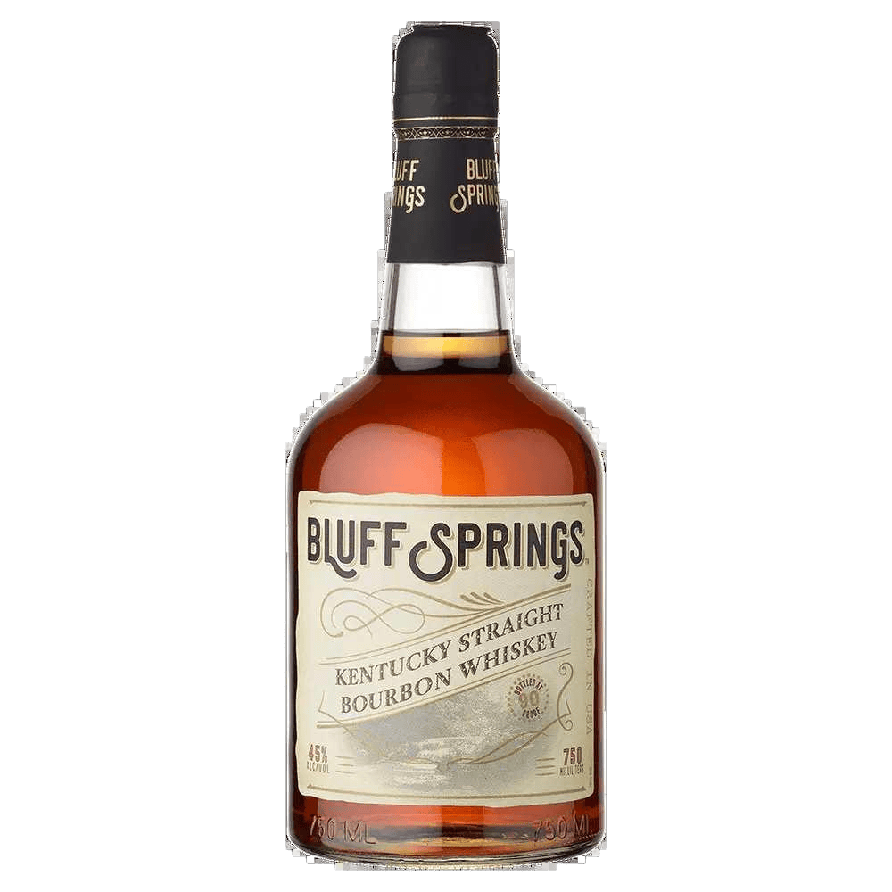 Bluff Springs Straight Bourbon Real Liquor