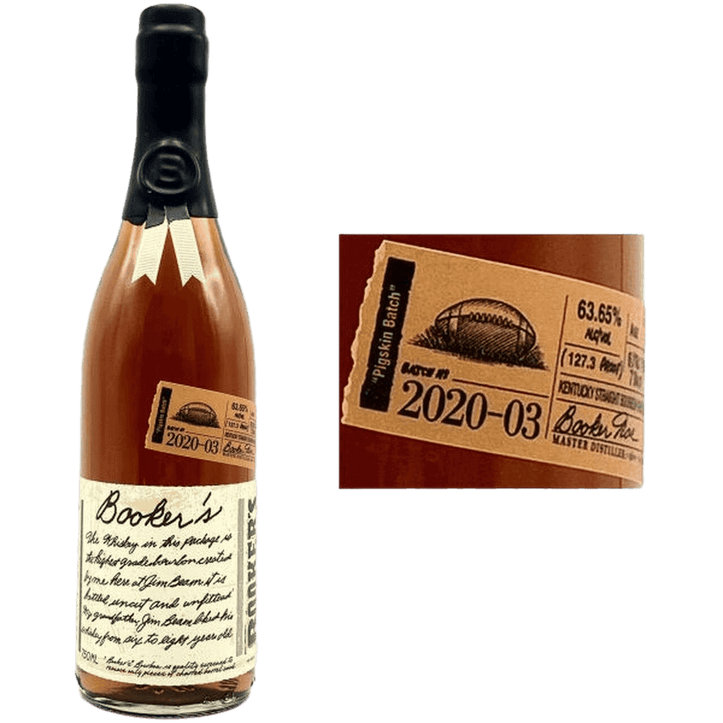 Booker's Bourbon Batch 2020-03 Pigskin Batch - 750ML 