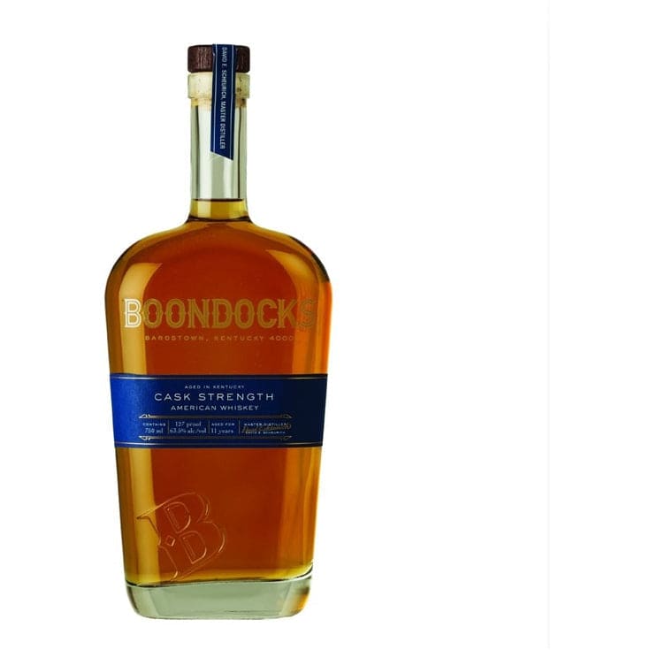 Boondocks Whiskey 11 Year Old Cask Strength American Whiskey 127 Proof 