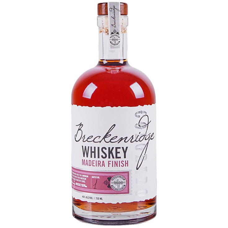 Breckenridge Distillery Madeira Cask Finish Bourbon Whiskey 