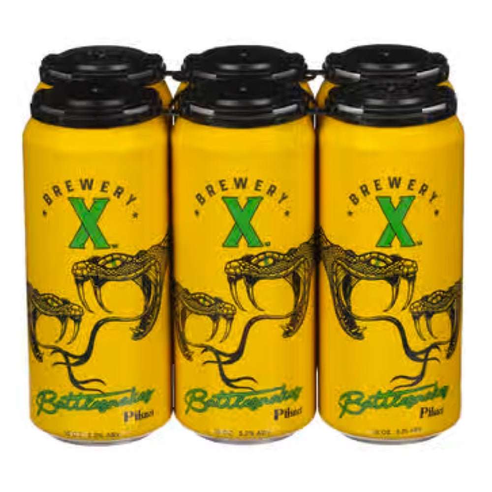 Brewery X Battlesnakes Pilsner Beer  