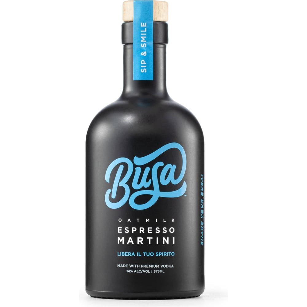 Busa Italian Espresso Martini Ready To Drink Cocktail 375ml 