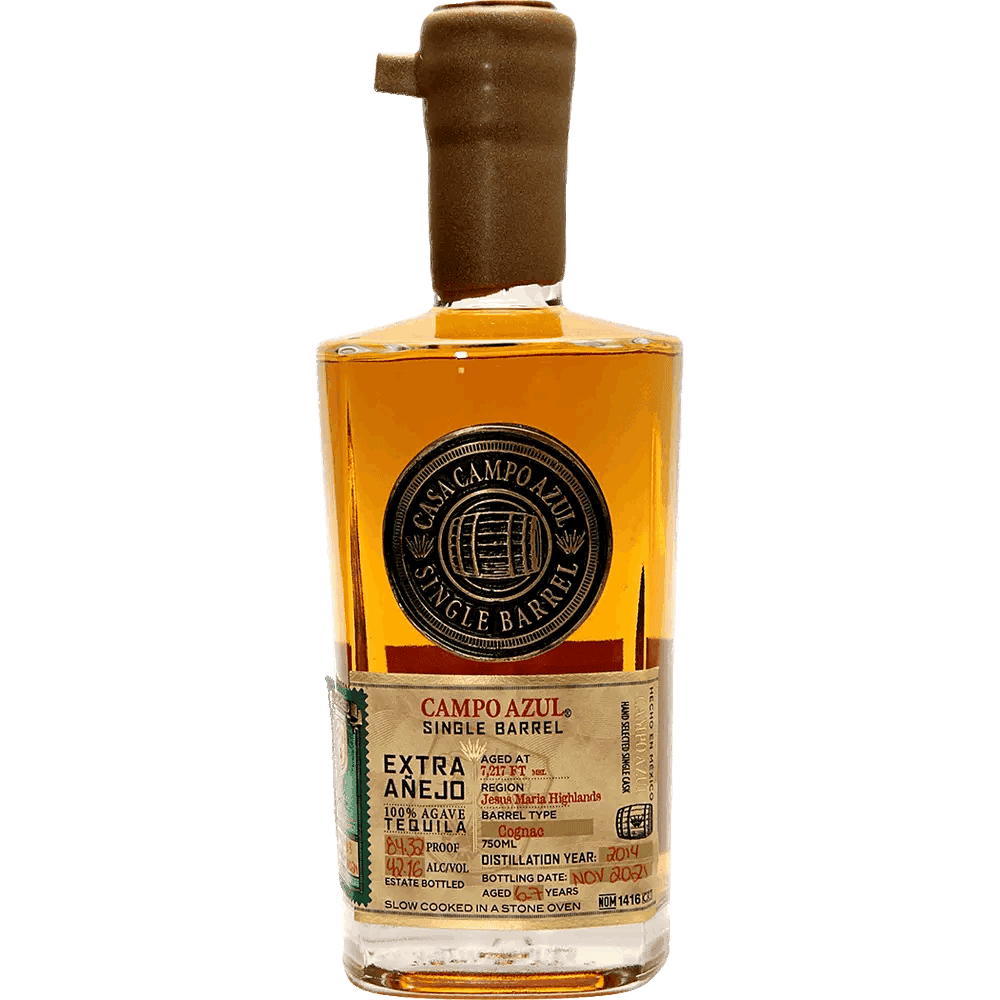 Campo Azul Extra Anejo Single Barrel Cognac Barrel Select