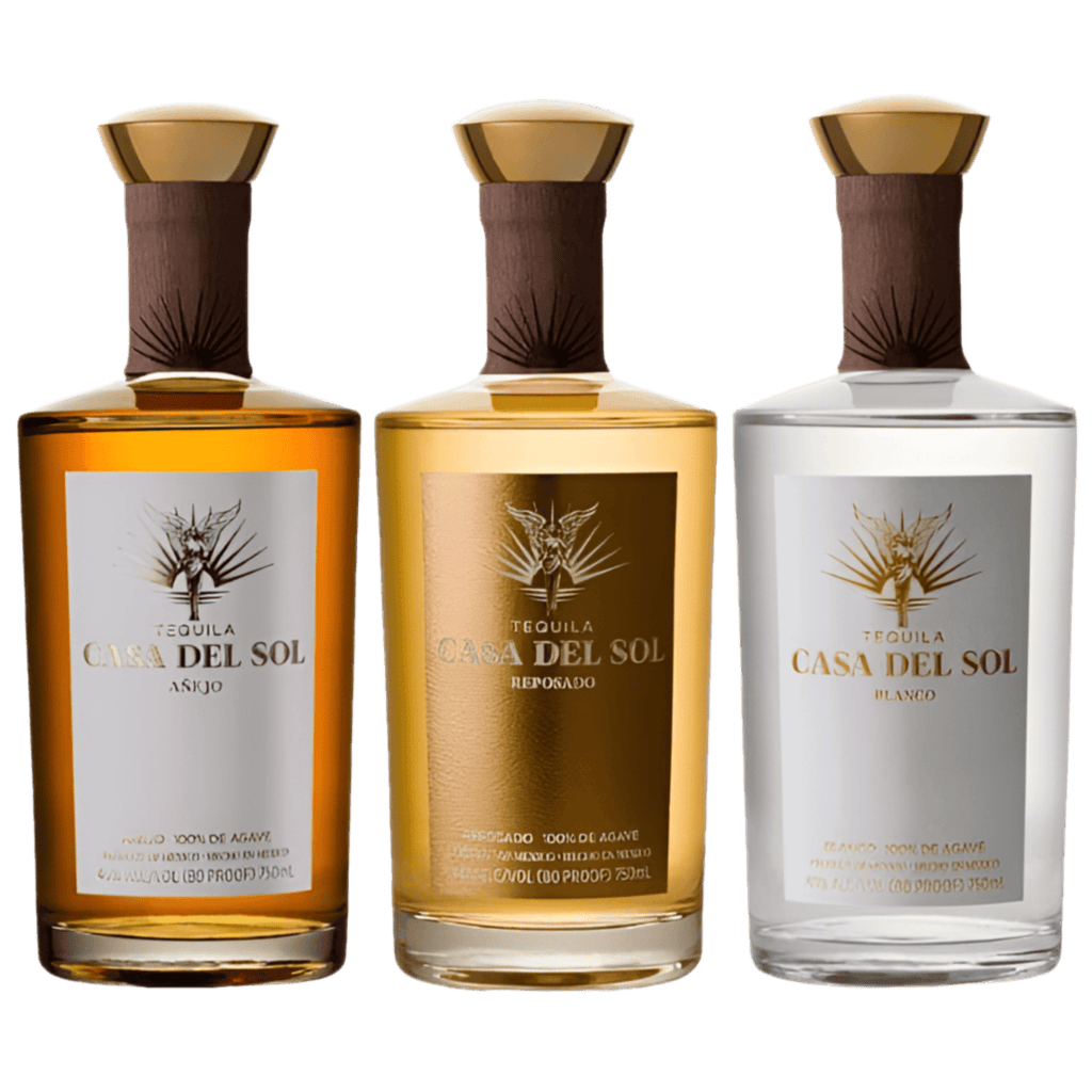 Casa Del Sol Blanco, Reposado, Anejo Tequila Bundle - 3 X 750ML